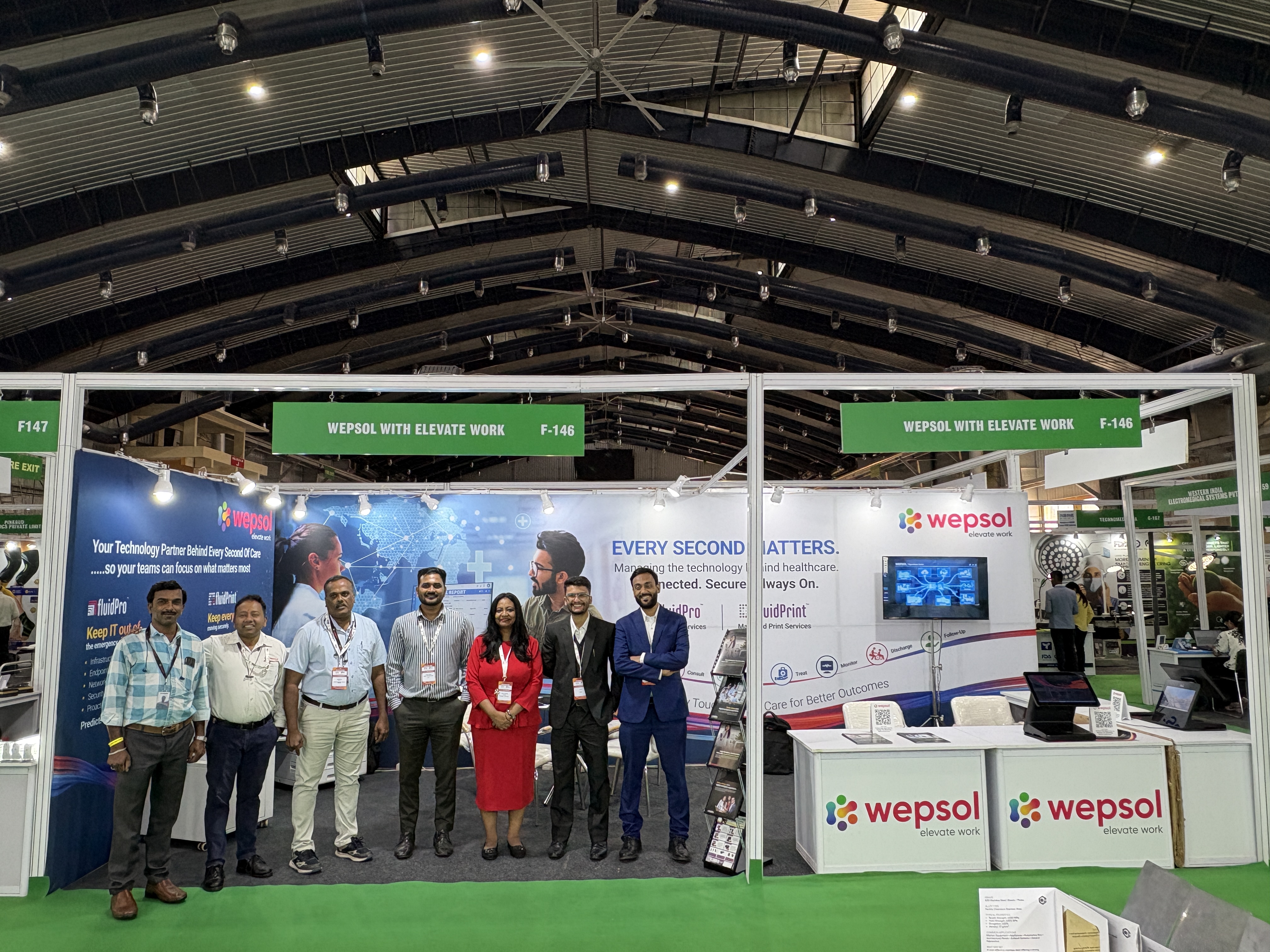 Wepsol Showcases the Technology Behind Healthcare at India Med Expo 2026